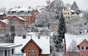 Bavaria: Snow in parts of Bavaria