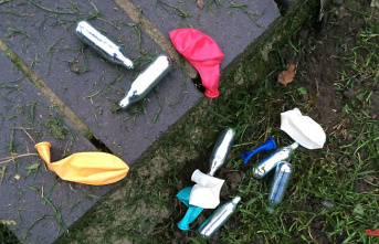 "Risk of serious damage": Laughing gas is increasingly being abused as a drug