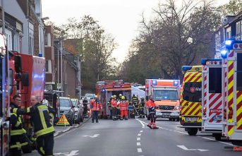North Rhine-Westphalia: Chemical reaction triggers larger rescue operation