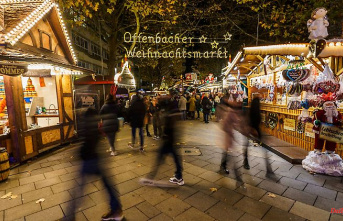 Hesse: Earlier than usual: Offenbach Christmas market started