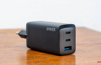 Smart charger with 120 watts: the small Anker 737 also fills up large notebooks