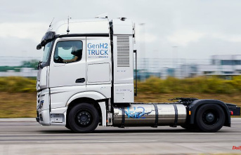 Weighing 36 tons and without CO2: Hydrogen - the clean alternative for trucks?