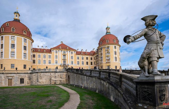 Saxony: Cinderella at Moritzburg Castle: winter show for film