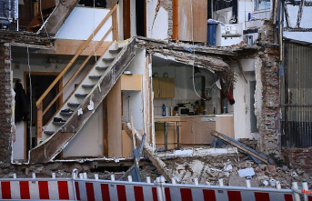 Baden-Württemberg: the wall of the house collapses: the cause is unclear