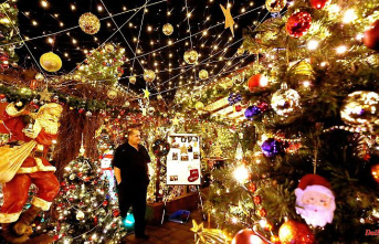 North Rhine-Westphalia: Oberhausen opens the Christmas season with 55,000 lights
