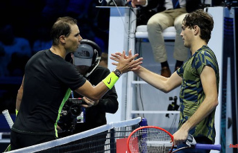 Clap against the follower: Nadal goes down at the start of the ATP Finals