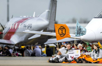 Patient flight disrupted?: Activists block jets at Schiphol Airport