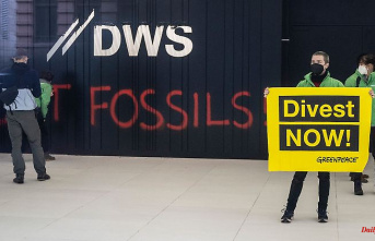 Hesse: "Exit Fossils!": Greenpeace protest at fund provider DWS