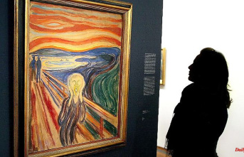 Security guards intervene: adhesive attack on Munch's "The Scream" fails