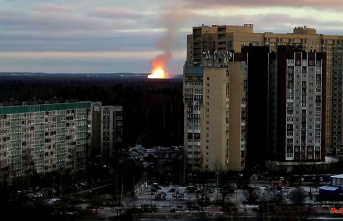 Flames visible from far away: Explosion in gas pipeline near St. Petersburg