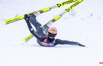 Ski jumpers are looking for form before the tour: Geiger falls and is still the best German