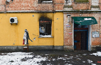 Perpetrators arrested: Banksy picture stolen in Hostomel