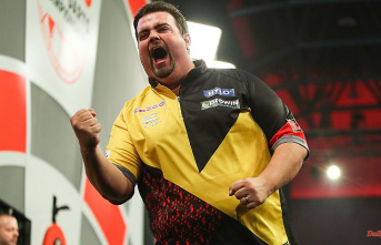 Darts coup by Gabriel Clemens: "Hope it goes further than the round of 16"