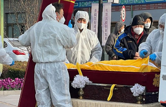 Estimate of 9,000 deaths a day: Burial share price in China explodes