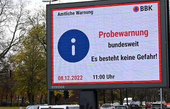 North Rhine-Westphalia: Test alarm: Howling sirens and ringing of mobile phones in NRW