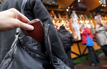 Saxony: State Criminal Police Office warns of pickpockets in the Advent season