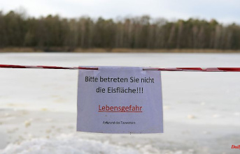Bavaria: Frost in Bavaria: warning of thin ice