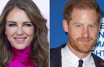 "Absolutely not" deflowered: Liz Hurley irons off sex rumors about Harry