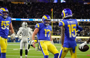 Sensational debut: Mayfield grows into a Rams giant in 91 seconds