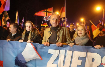 Saxony: AfD demo with Höcke accompanied by a strong counter-protest