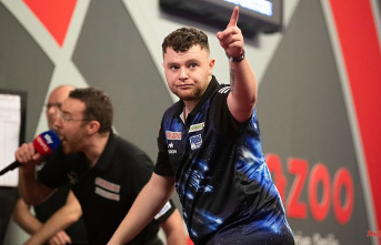Josh Rock loose in round two: darts prodigy wants the title at the World Cup debut