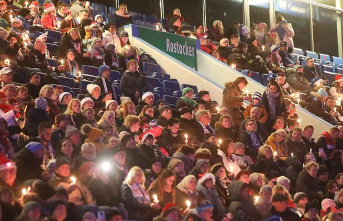 Mecklenburg-West Pomerania: Christmas caroling with 12,000 fans in the Ostseestadion