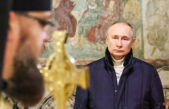 First celebration in aggressive war: Putin celebrates Orthodox Christmas alone