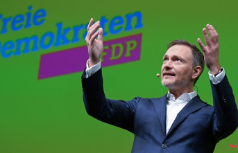 Epiphany meeting of the FDP: Lindner gets loud - but not against the Greens