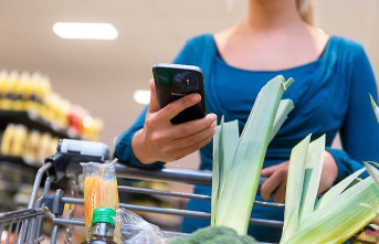 For bargain hunters: with a shopping list and app in the supermarket?