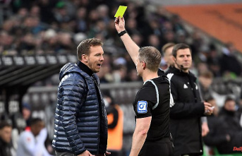 After Bayern's bankruptcy in Gladbach: Nagelsmann insults referees as "softened pack"