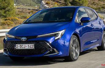 Economical hybrid car: Toyota Corolla - more power with the same consumption