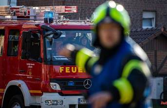 Thuringia: Around 100,000 euros in damage to property in a barn fire