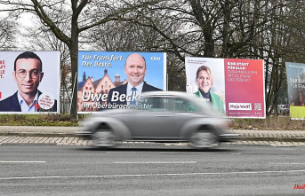 Hesse: Mayor election in Frankfurt: election campaign is in full swing