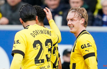 Unstoppable without falling over: Brandt and his rushing BVB delight Flick
