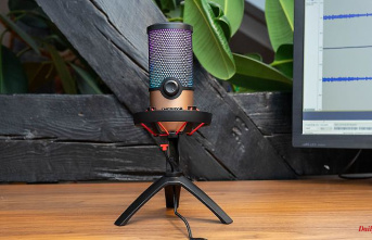 For home office and streaming: The Cherry UM 9.0 PRO RGB is a stylish USB microphone