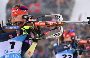 After gold there's silver this time: Herrmann-Wick is also beaming after the pursuit