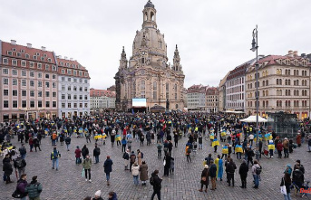 Saxony: Commemoration of the anniversary of the attack on Ukraine