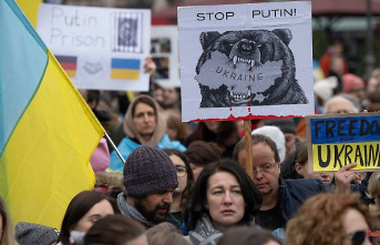 Hesse: "Ukraine will win": Ukrainians demonstrate