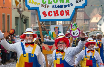 Thuringia: "Woisinge ahoi": carnival parade in Wasungen