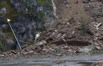 North Rhine-Westphalia: after a landslide: investigation of the demolition edge planned