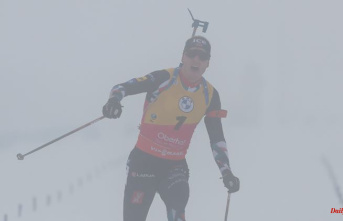 DSV biathletes only World Cup extras: In the fog there is no fear for the dominator squall