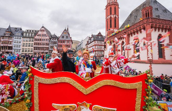 Hesse: Frankfurt carnival parade returns after Corona break