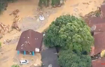 Flood and landslides at carnival: Dozens dead in storms in Brazil