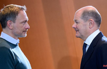 Household trouble with Habeck: Scholz takes Lindner's side