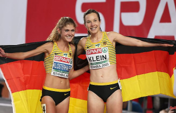 German double success at EM: Klein dupes Klosterhalfen and runs to gold