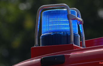 Baden-Württemberg: Cars in a storage area in the forest catch fire