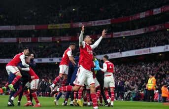"I'm so incredibly happy": Dramatic last-minute win lets Arsenal fly