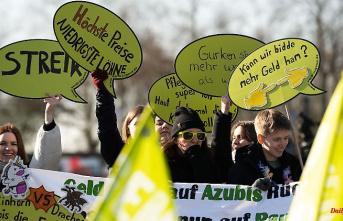 Baden-Württemberg: Verdi: Young people take part in warning strike actions