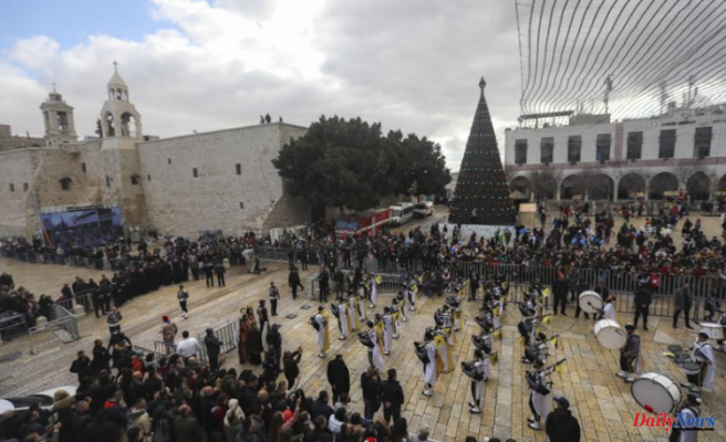 Christmas celebrations in Bethlehem get Virus again
