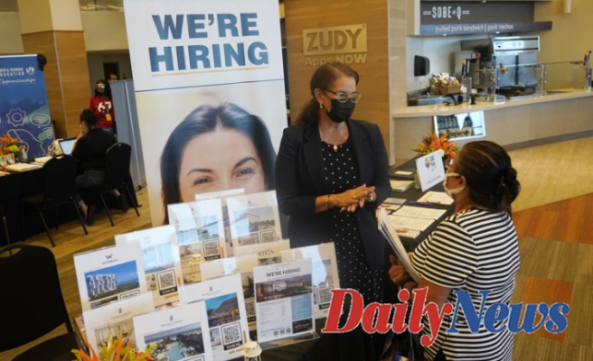 The US unemployment rate drops to 3.9%, as more people are able to find work